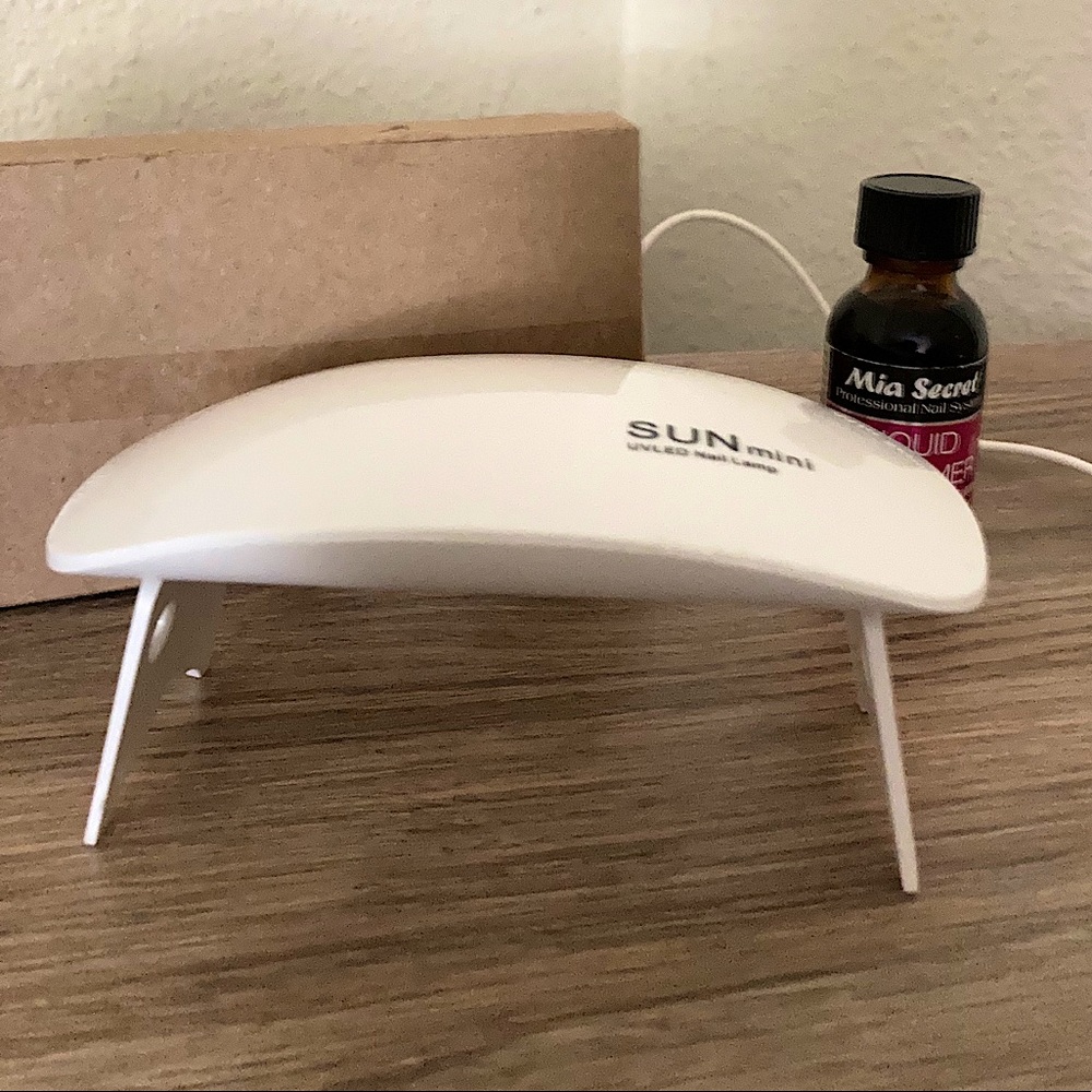 UV Sunlight + Mia Secret Monomer+ Nail files